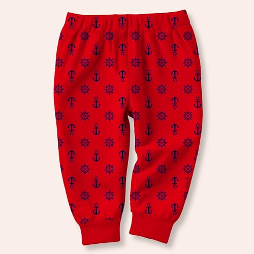 minicult Cotton Pajama Pants with All Over Print for Boys and Girls (Multicolor Designs)(Pack of 5)